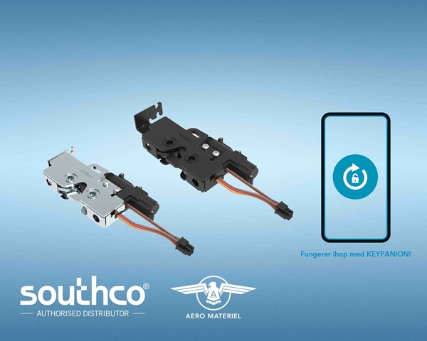 Southco lanserar nya rotationslås med elektronisk styrning och dörrsensorer